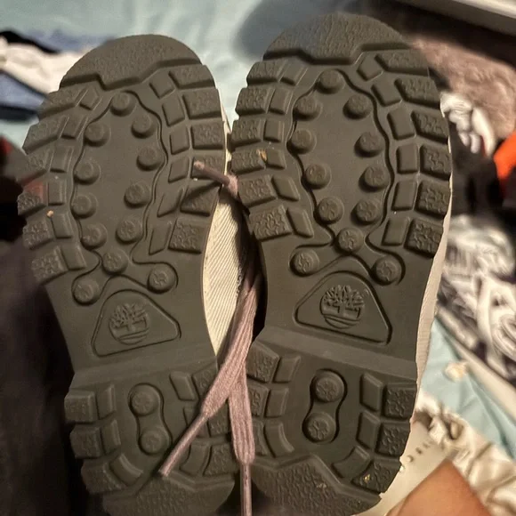 Timberland Dark Gray Knit Footwear - Picture 2 of 3